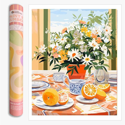 Paint Mantra Paint By Numbers Kit Premium Painting Kit In Gift Tube Packaging
