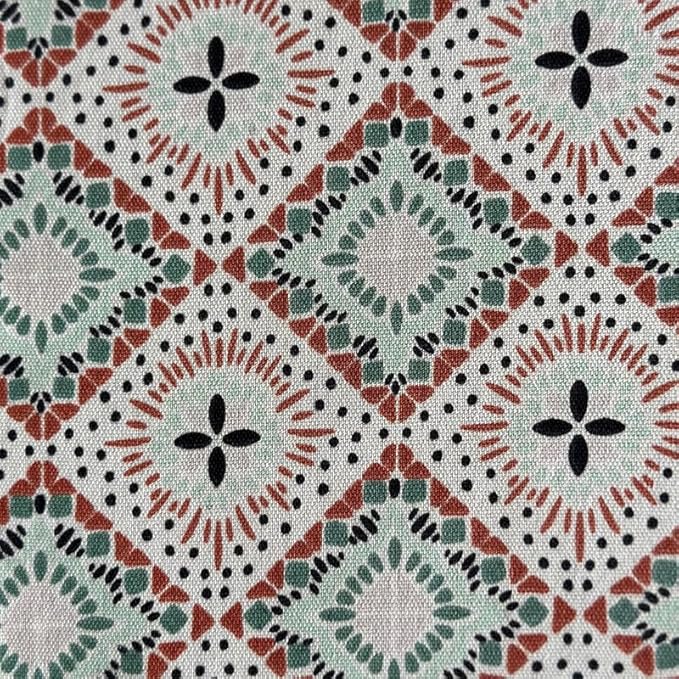 Oak & Lily Table Cloth for 4-Seater Dining Tables in Multicolour Ethnic Print