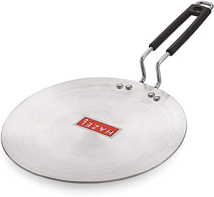 Hazel Aluminium Tawa for Roti Hard Wearing Aluminium Cookware 22.5 cm Chapati Tawa