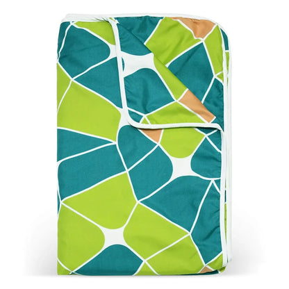 Divine Casa 120 GSM Microfiber Reversible Lightweight Elliptical Single Bed Dohar AC Blanket Colour Acid Lime TC - 120