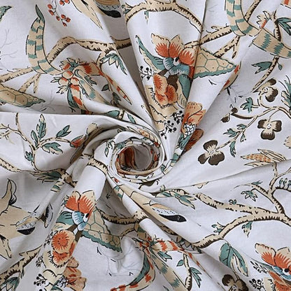 Texstylers Pure Cotton Jaipuri Print 40x60 Inches 4 Seater Dining Table Cloth Cover Rectangular 6