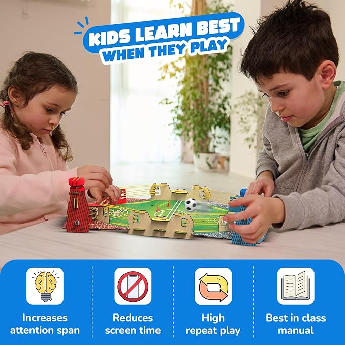 Smartivity Diy Mini Football Soccer Table Stem Educational Fun Toys Educational based Activity