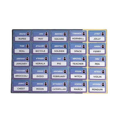 Ratna's Decode the Top Secret Word Board Game for Ages 7 and Above | Develops Team Building, Social Skills, Imagination
