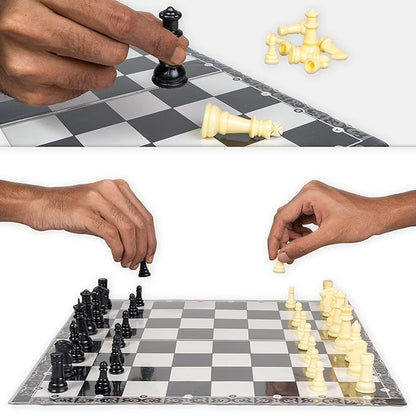 Ratna's Strategy Game Kings Premium Chess Set for Kids With Logical and Strong Mind | Big, Multicolour