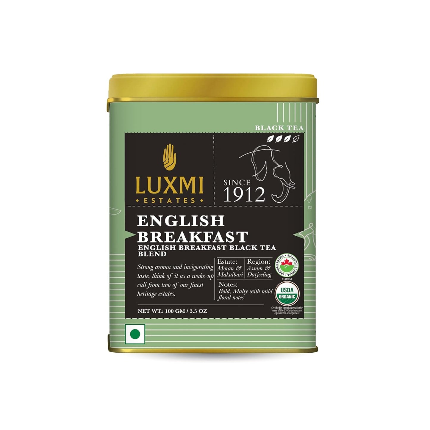 Luxmi Estates English Breakfast Tea - 100 gms
