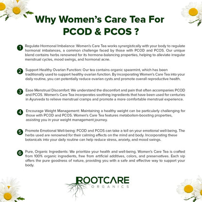 Rootcare Organics Women's Health Care for Pod & Pcos - 100 gms