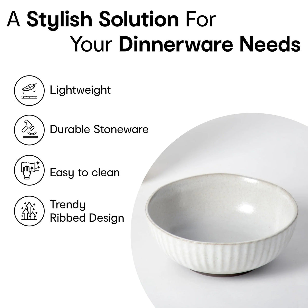 Anko 6 inch Sable Small Stoneware Bowl Set of 2 Hand Glazed Beige Grey Embossed Microwave Dishwasher Safe