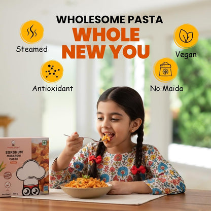 Healthy Master Millet Pasta Sorghum Macaroni - 400 gms