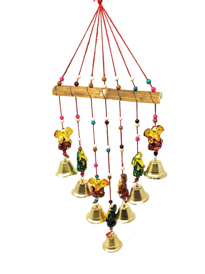 Handcrafted Rajasthani Ganesha Wind Chime