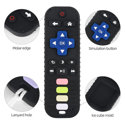 Kidology Baby Teething Toys for 3-18 Months TV Remote & Mobile Phone