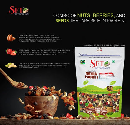 Sft Mixed Nuts Seeds Berries - 200 gms