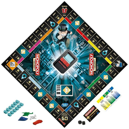 Monopoly Ultimate Banking Edition Board Game for Kids Ages 8+