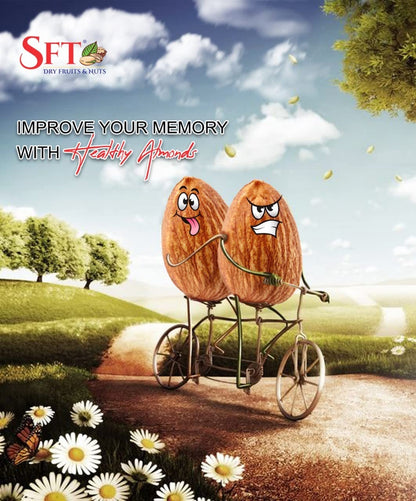 Sft Almonds California Badam Giri  - 500 gms