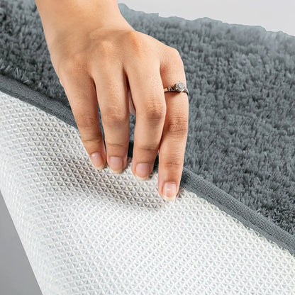 Luxe Home International Carpet Super Soft Anti Slip Vegas Rectangular Rugs Colour Grey