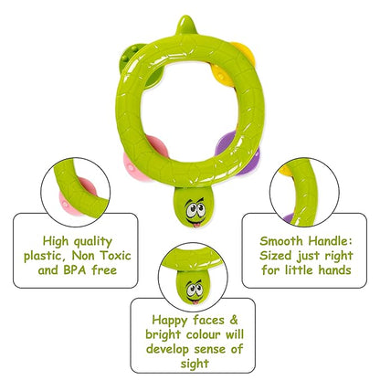 Ratna's Colourful Rattle Set for Toddlers | Perfect Rattle Sets for Little Hands | Happy Baby Rattle Set 5 Pieces