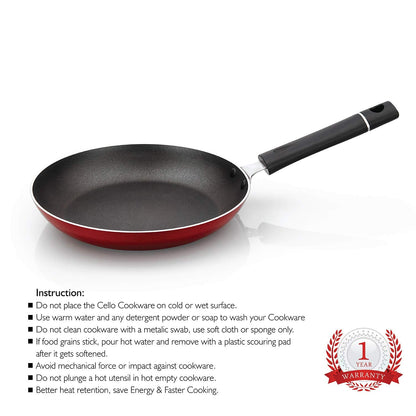 Cello Non Stick Induction Base Aluminium Taper Pan