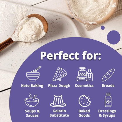 5:15PM Xanthan Gum Powder 100g |For Cooking and Baking |Thickening Binding Agent & Food Stabilizer| Perfect for Baking | Food Emulsifier & Foaming Agent – 100g