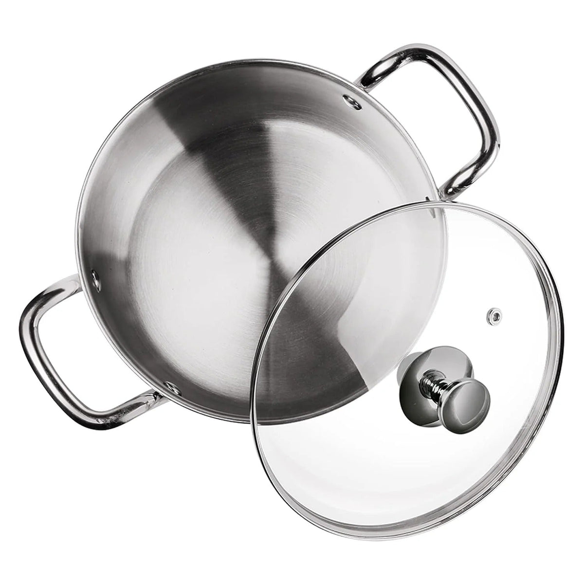Milton ProCook Tri-Ply Stainless Steel Casserole with Lid