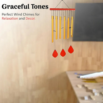 Blissful Golden Wind Chimes  Wind Chime -026