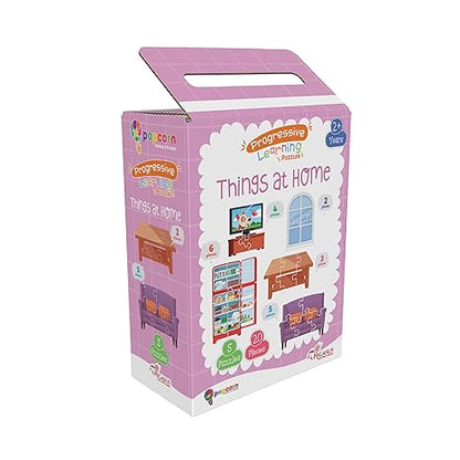 Popcorn Games & Puzzles Things That Home Puzzle for 3 Years Old & Above