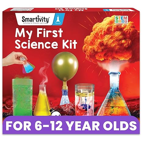 Smartivity My First Science Kit for Kids Starter Science Experiment Kit Stem Educational Toy for Kids