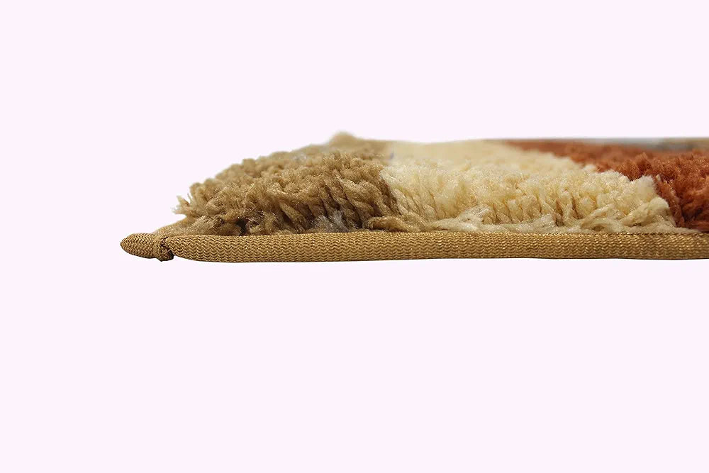 Luxe Home Jericho Doormat 2500 GSM Super Soft Microfiber Anti-Skid Mat Colour Cinnamon 60x90 cm