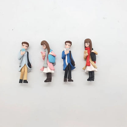 Satyam Kraft 2 Couple Resin Set Couple Miniature Romantic Showpiece