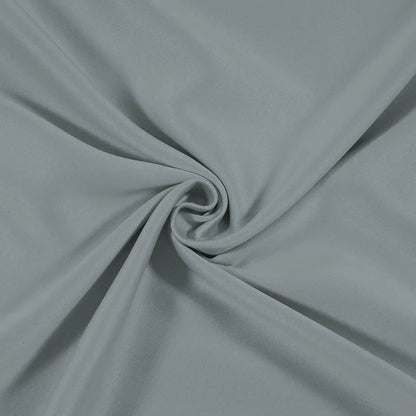 Cloth Fusion Blackout Door Curtains 9 Feet Long Set of 2 Room Darkening Parda Grey