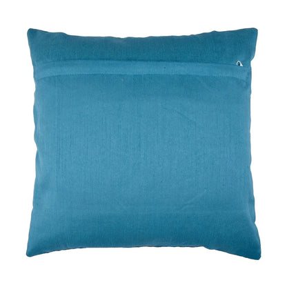 Kuber Industries Cushion Cover Pillow Covers Banarasi Gola Set of 5 Colour Firozi