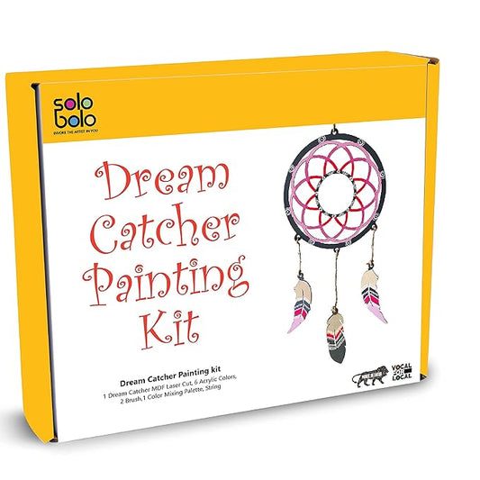 Solobolo - Mandala Art Dream Catcher Making Kit