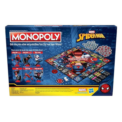 Hasbro Gaming Monopoly Marvel Spider-Man Edition Board Game