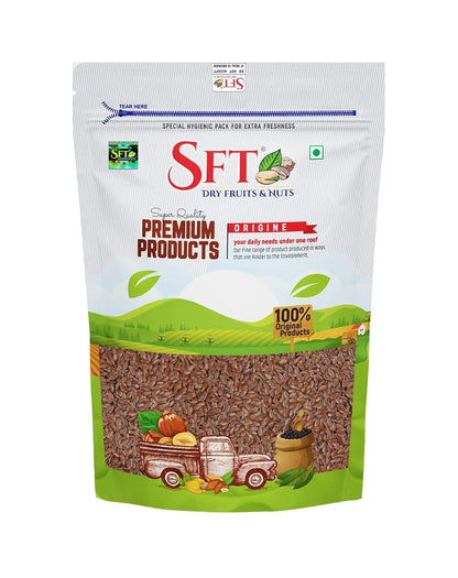 Sft Alsi Fresh Flax Seeds - 1000 gms