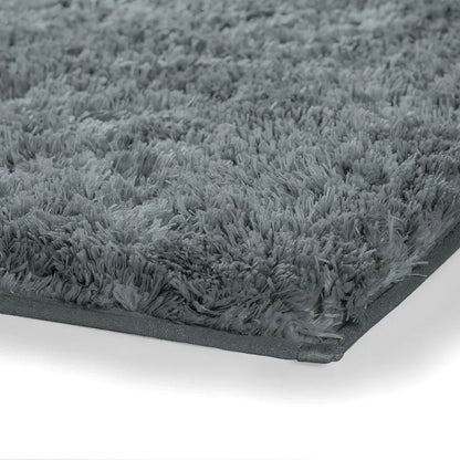 Luxe Home International Carpet Super Soft Anti Slip Vegas Rectangular Rugs Colour Grey