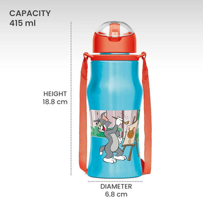 Milton Sipmate Stainless Steel Sipper Bottle - 415ml