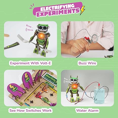 Smartivity Electricity Kit Stem Diy Fun Robotic Toy for Kids Best Birthday Gift Boys & Girls