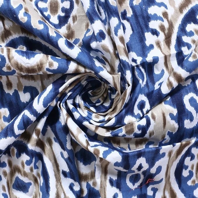 Texstylers Cotton Jaipuri Print 40x60 Inches 4 Seater Coffee Table Cloth Cover Rectangular 1