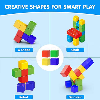 Kidology Magnetic Building Blocks 32Pcs Magnetic Blocks