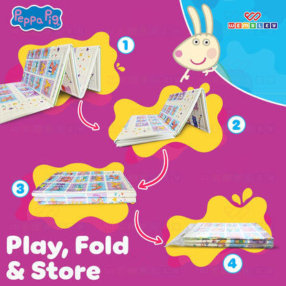 Wembley Peppa Pig Play Mat for Babies 0-12 Months Thick 8MM Baby Play Mat Multicolor