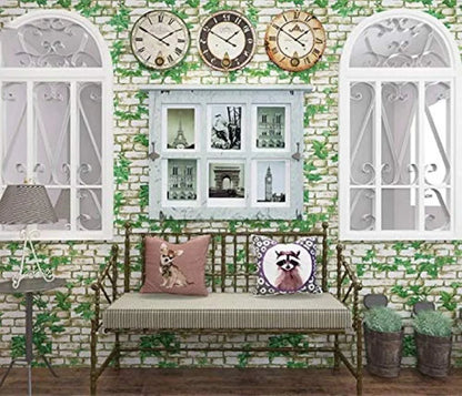 Jaamso Royals Wall Papers for Home Brick Wallpaper 1000CM X 45CM