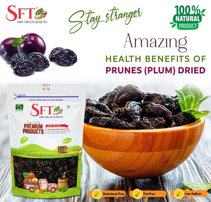 Sft Prunes Pitted Dried - 200 gms