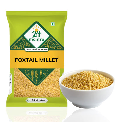 24 Mantra Organic Foxtail Millet - 500 gms