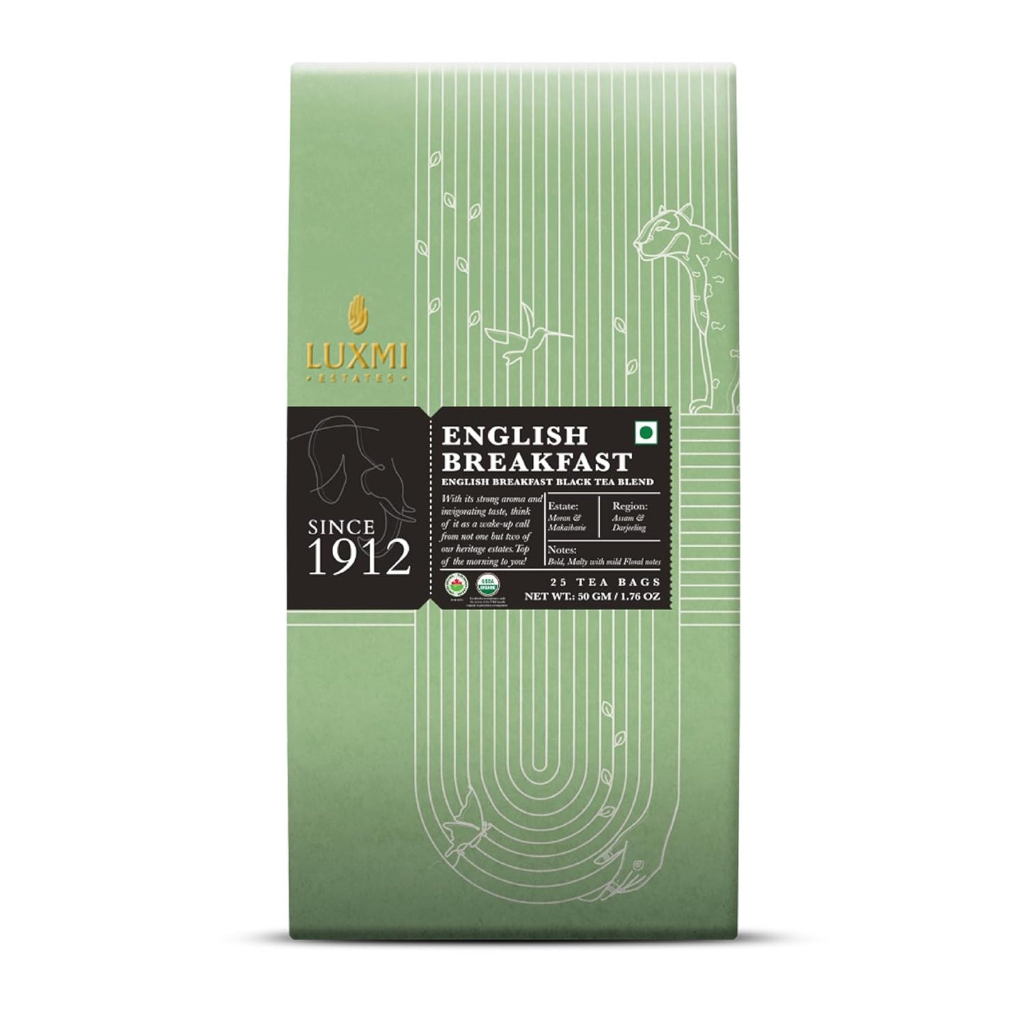 Luxmi Estates English Breakfast Tea - 50 gms