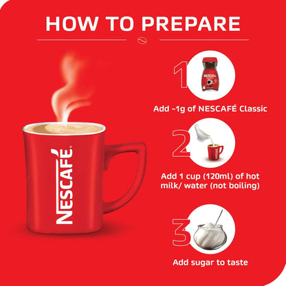Nescafe Classic Instant Coffee Powder - 200 gms