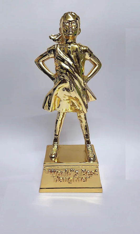 Gold Art India Gold Plated Figurine for Daughter World's Best Daughter