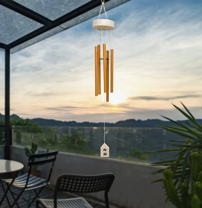 Plus Value 5 Pipe Wind Chimes for Balcony Feng Shui Metal Hanging Bells Big Size