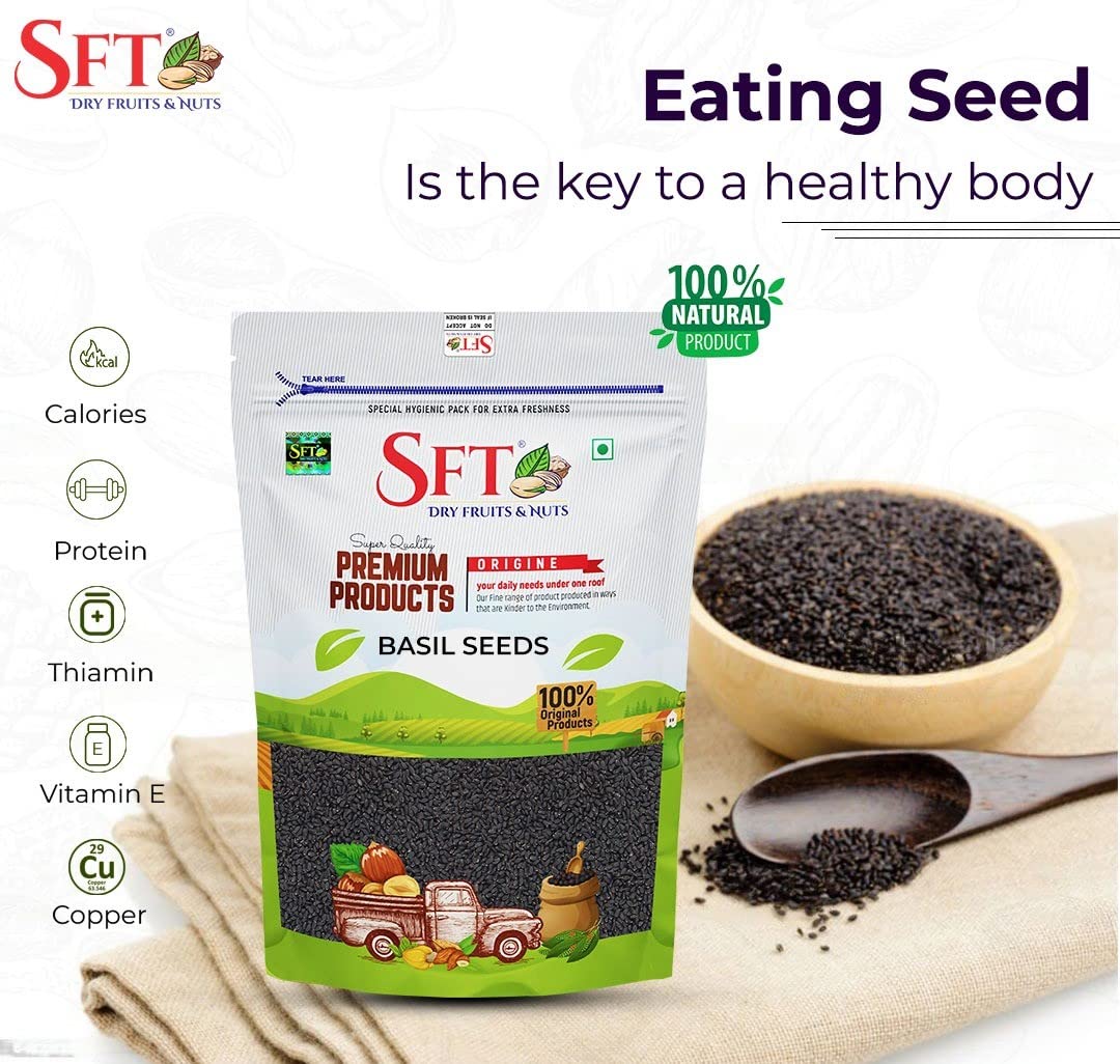 Sft Basil Seeds - 1000 gms