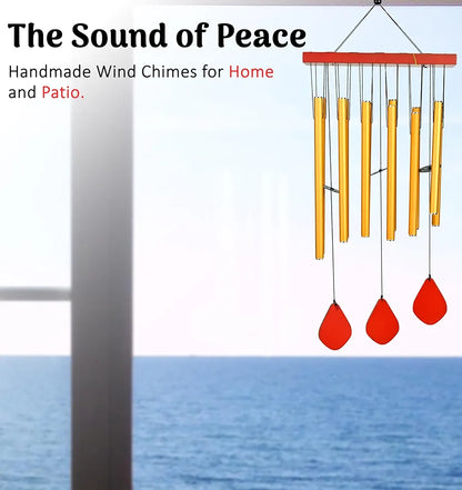 Blissful Golden Wind Chimes  Wind Chime -026