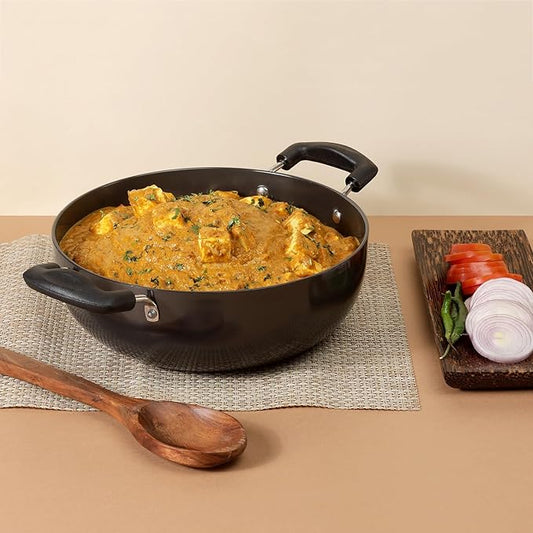 Vinod Anodised Induction Friendly Kadai | 4.1 Litres