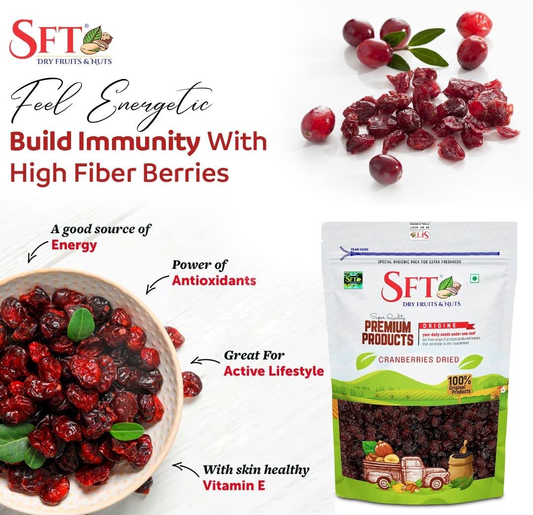 Sft Cranberries Whole Dried - 200 gms