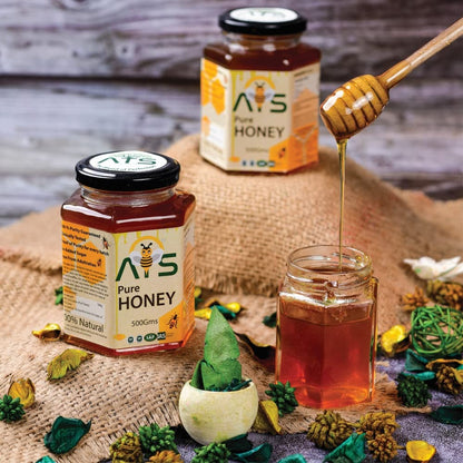 ATS Natural Pure Multifloral Honey - 500 gms